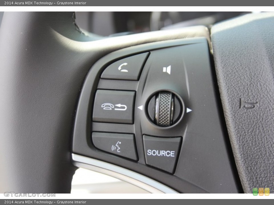 Graystone Interior Controls for the 2014 Acura MDX Technology #82932844