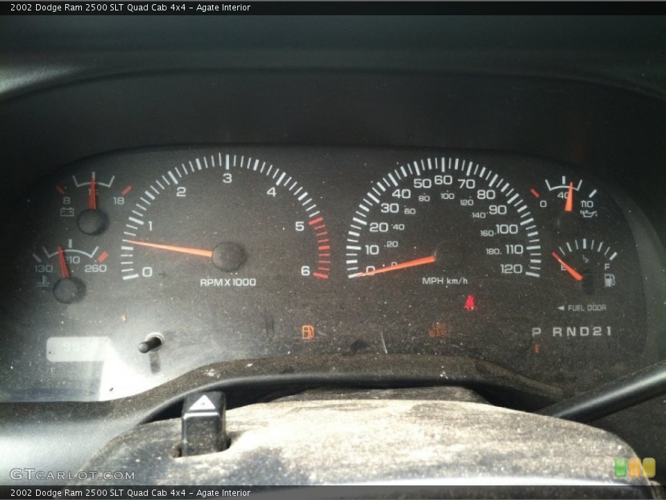 Agate Interior Gauges for the 2002 Dodge Ram 2500 SLT Quad Cab 4x4 #82933531