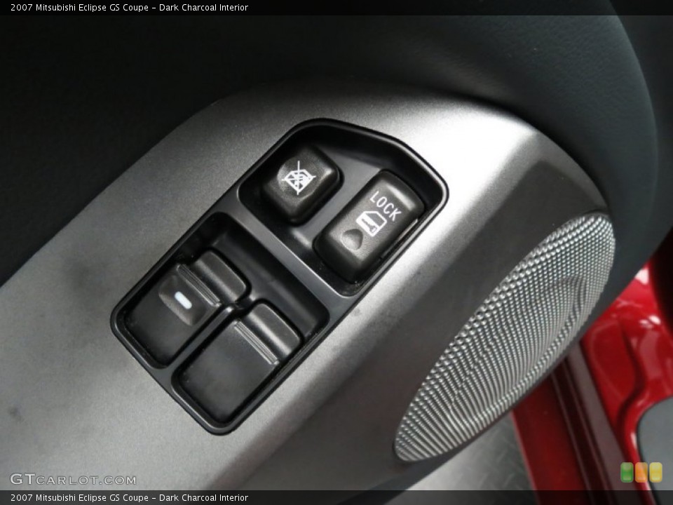 Dark Charcoal Interior Controls for the 2007 Mitsubishi Eclipse GS Coupe #82934262