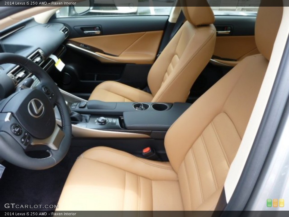 Flaxen Interior Photo for the 2014 Lexus IS 250 AWD #82935085