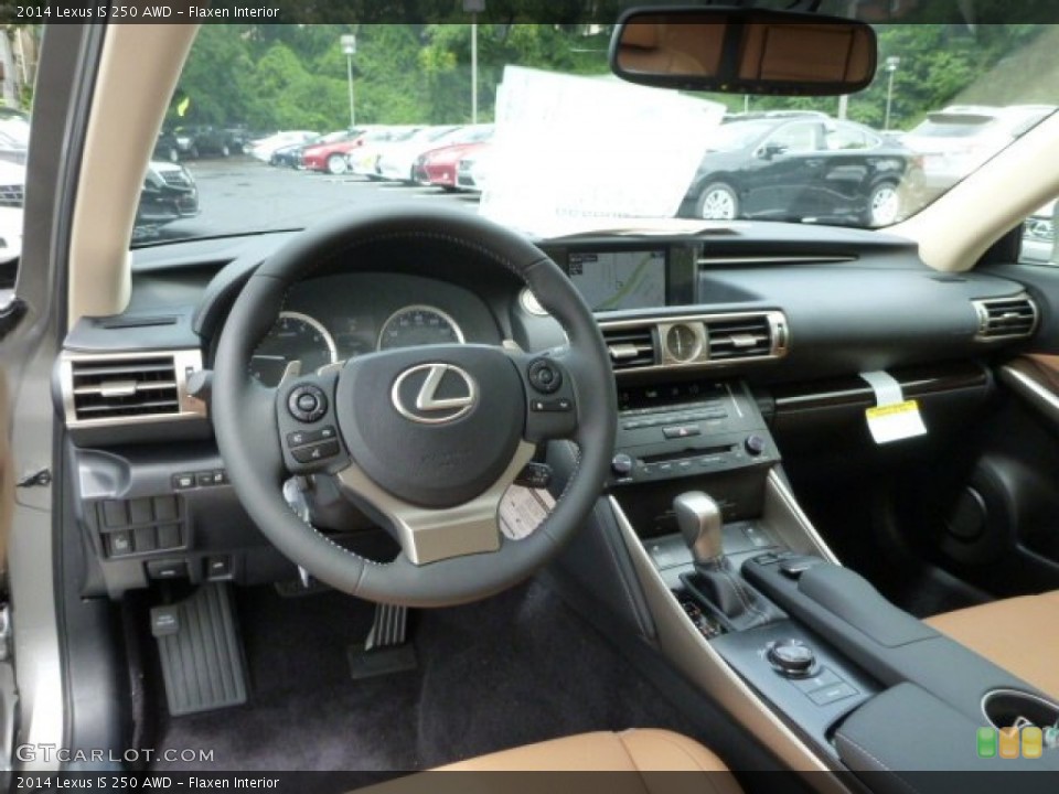 Flaxen Interior Dashboard for the 2014 Lexus IS 250 AWD #82935126