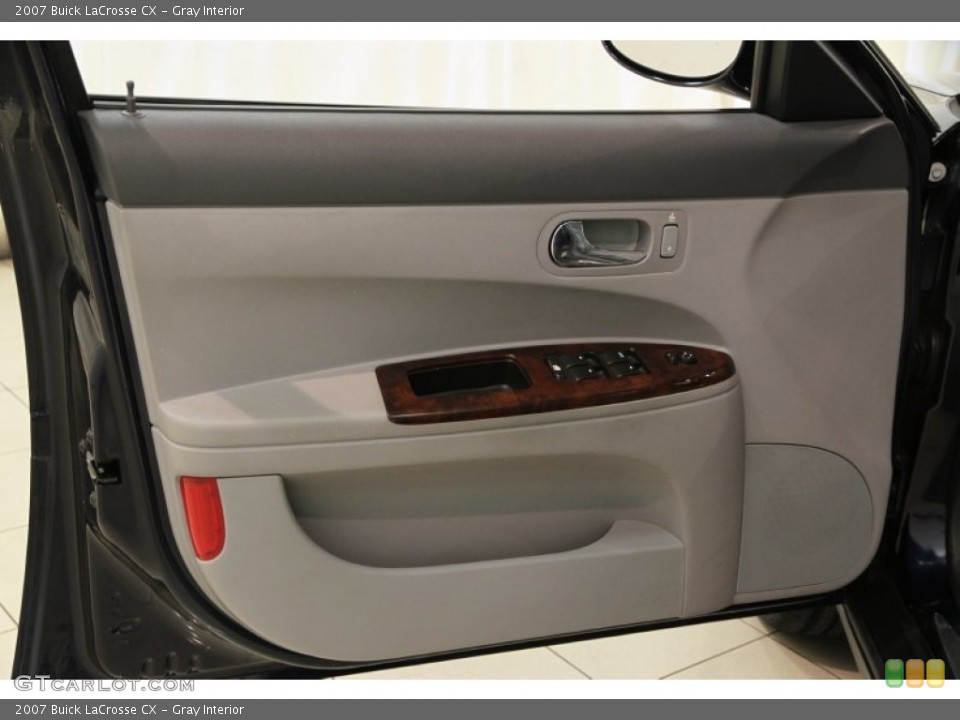 Gray Interior Door Panel for the 2007 Buick LaCrosse CX #82936406