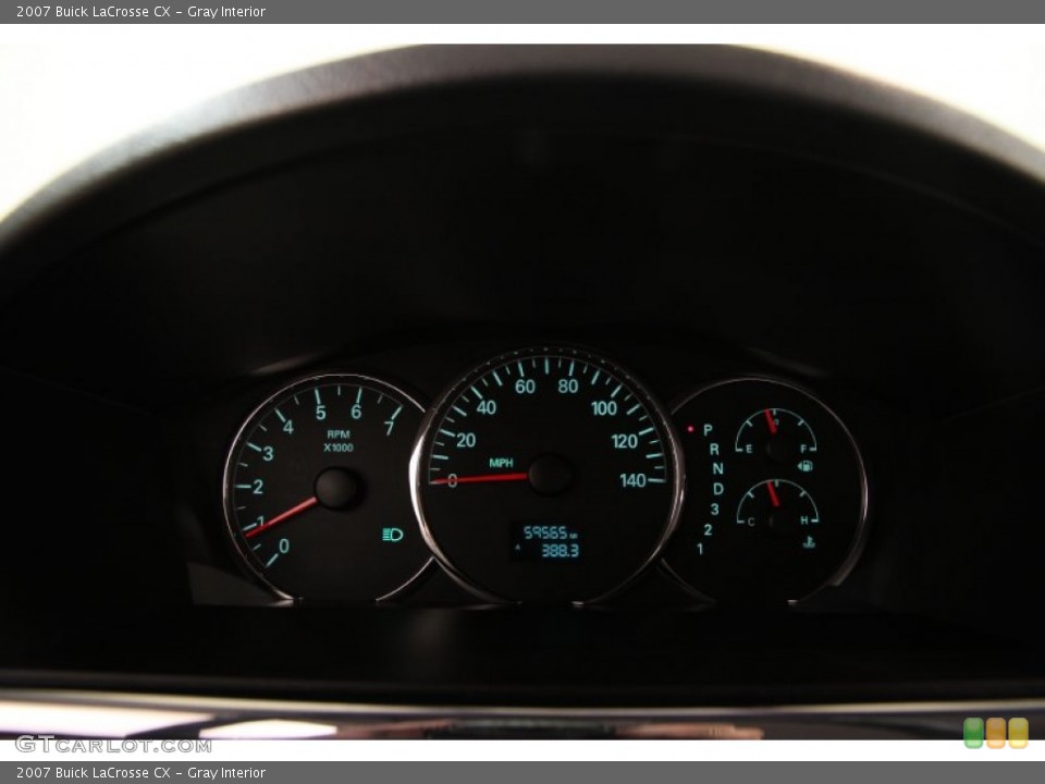 Gray Interior Gauges for the 2007 Buick LaCrosse CX #82936482