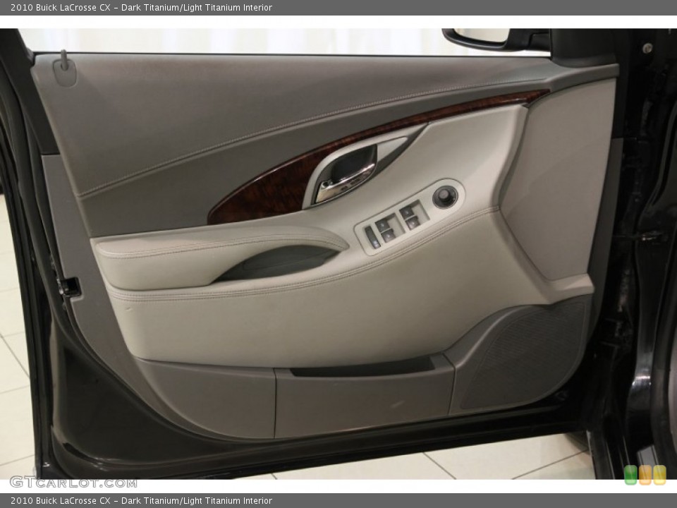Dark Titanium/Light Titanium Interior Door Panel for the 2010 Buick LaCrosse CX #82938396