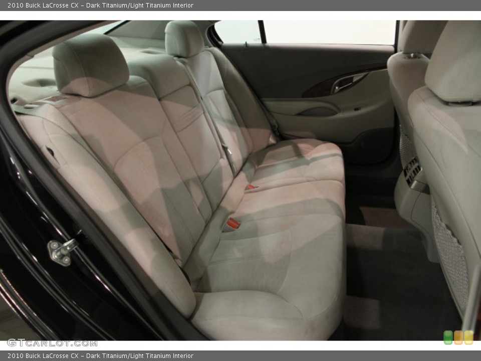 Dark Titanium/Light Titanium Interior Rear Seat for the 2010 Buick LaCrosse CX #82938605