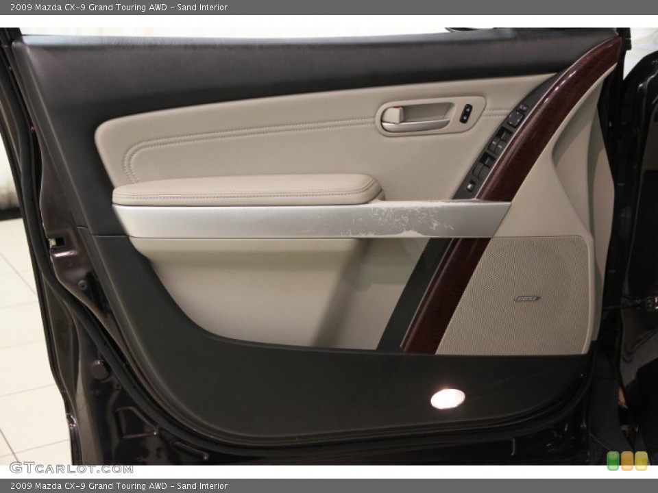 Sand Interior Door Panel for the 2009 Mazda CX-9 Grand Touring AWD #82938855