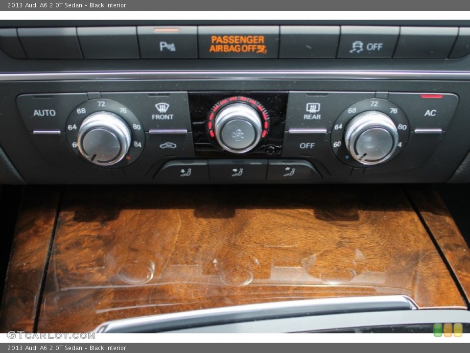 Black Interior Controls for the 2013 Audi A6 2.0T Sedan #82939060