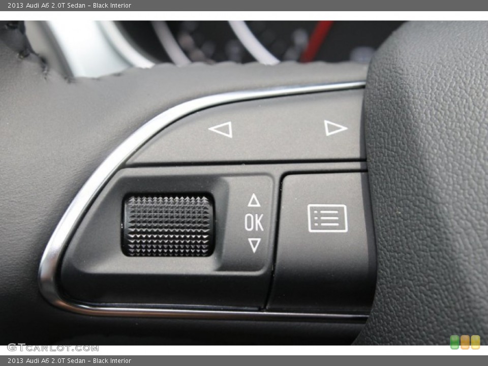 Black Interior Controls for the 2013 Audi A6 2.0T Sedan #82939177