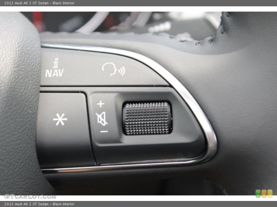 Black Interior Controls for the 2013 Audi A6 2.0T Sedan #82939195