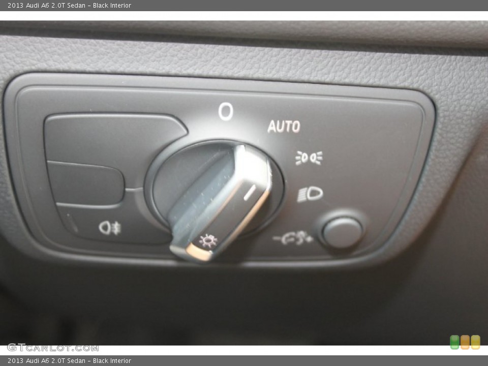 Black Interior Controls for the 2013 Audi A6 2.0T Sedan #82939237