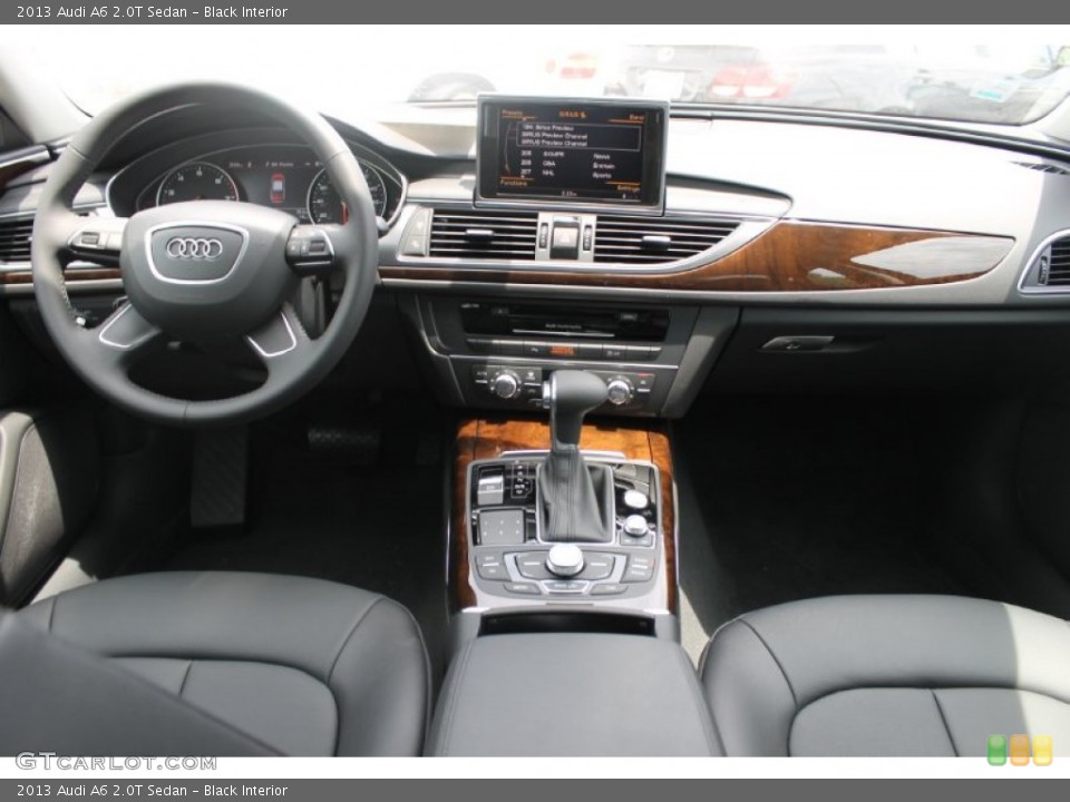 Black Interior Dashboard for the 2013 Audi A6 2.0T Sedan #82939312
