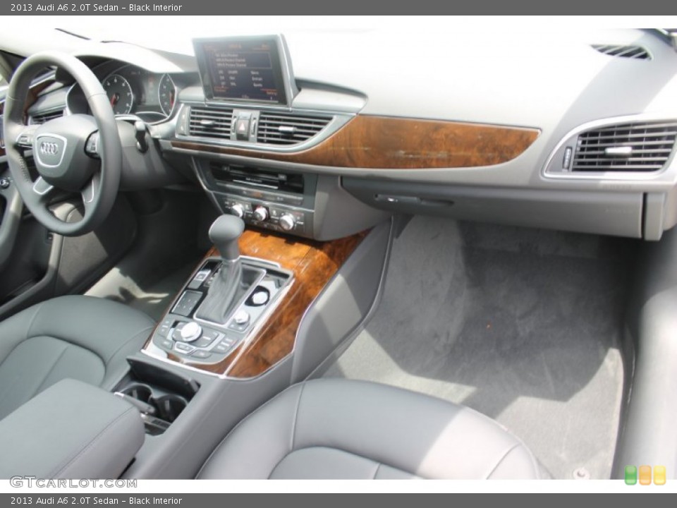 Black Interior Dashboard for the 2013 Audi A6 2.0T Sedan #82939380