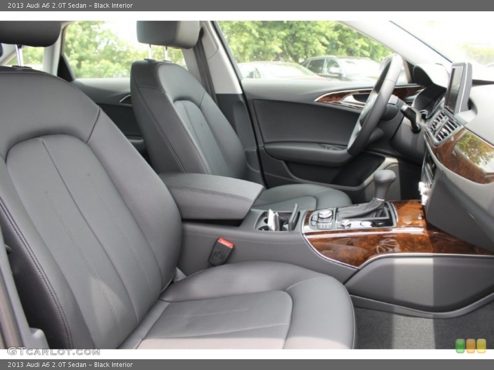 Black Interior Front Seat for the 2013 Audi A6 2.0T Sedan #82939402