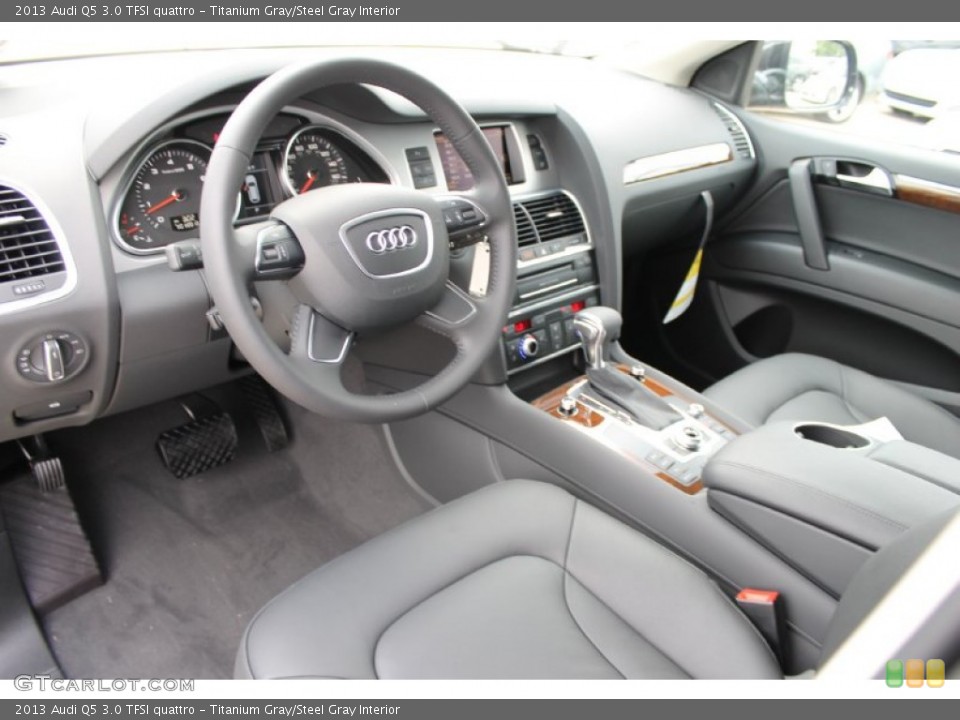 Titanium Gray/Steel Gray Interior Photo for the 2013 Audi Q5 3.0 TFSI quattro #82940958