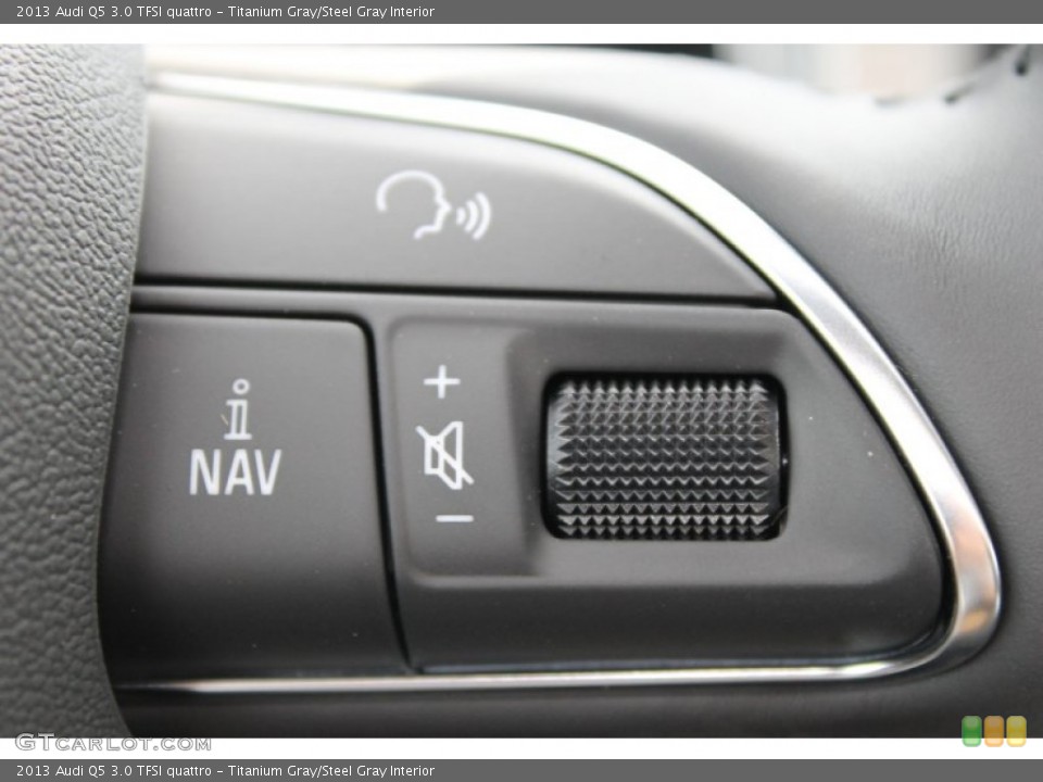 Titanium Gray/Steel Gray Interior Controls for the 2013 Audi Q5 3.0 TFSI quattro #82941313