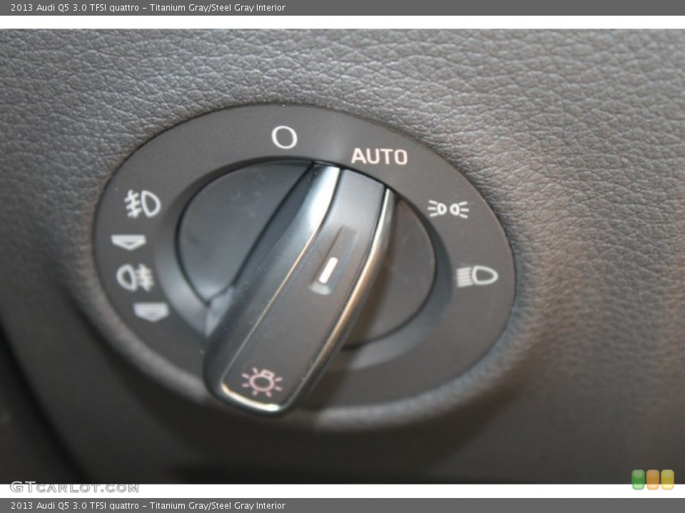 Titanium Gray/Steel Gray Interior Controls for the 2013 Audi Q5 3.0 TFSI quattro #82941355