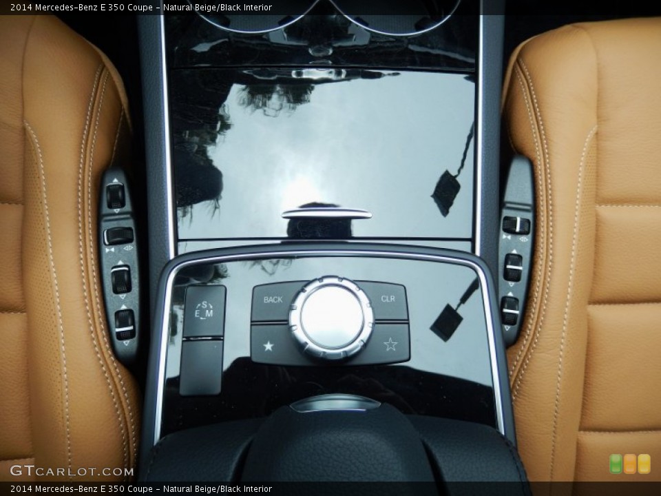 Natural Beige/Black Interior Controls for the 2014 Mercedes-Benz E 350 Coupe #82942984