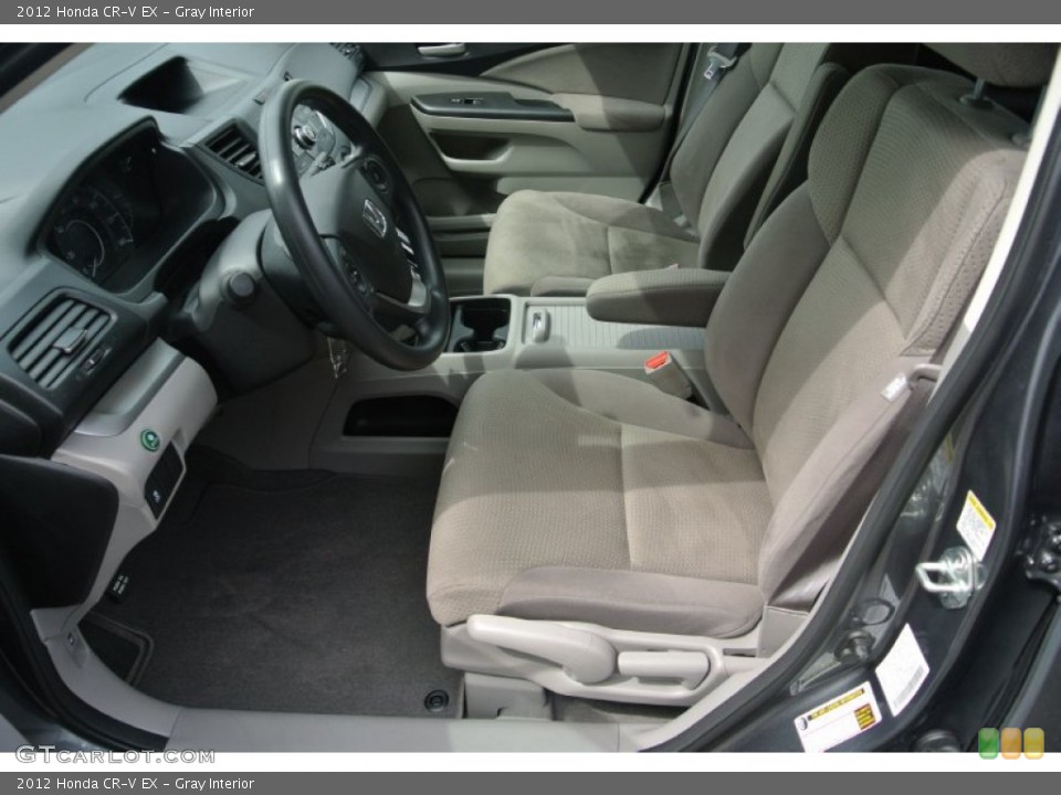 Gray Interior Front Seat for the 2012 Honda CR-V EX #82943117