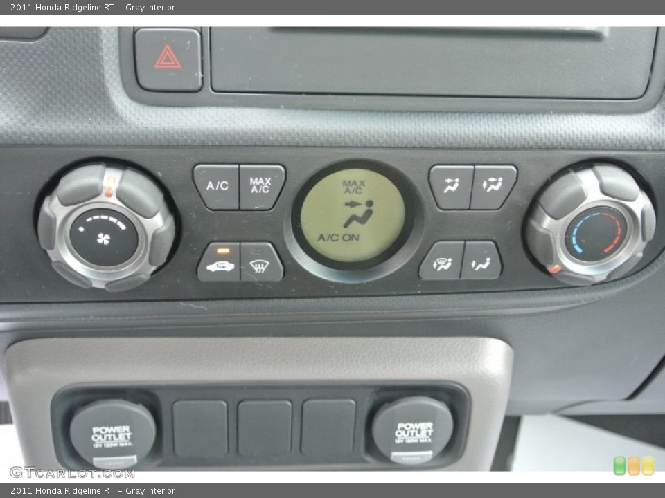 Gray Interior Controls for the 2011 Honda Ridgeline RT #82943921
