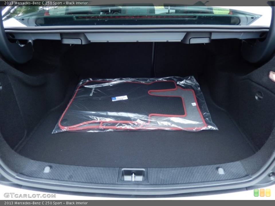 Black Interior Trunk for the 2013 Mercedes-Benz C 250 Sport #82944257