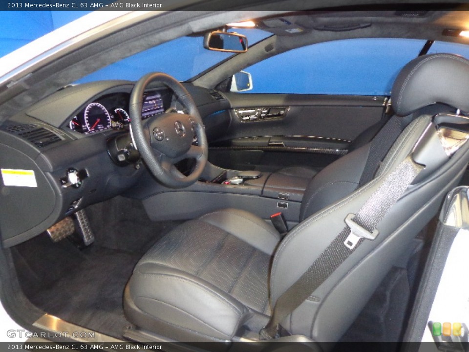 AMG Black Interior Photo for the 2013 Mercedes-Benz CL 63 AMG #82945161