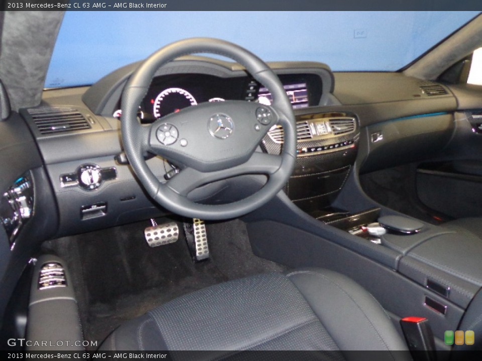 AMG Black Interior Dashboard for the 2013 Mercedes-Benz CL 63 AMG #82945471