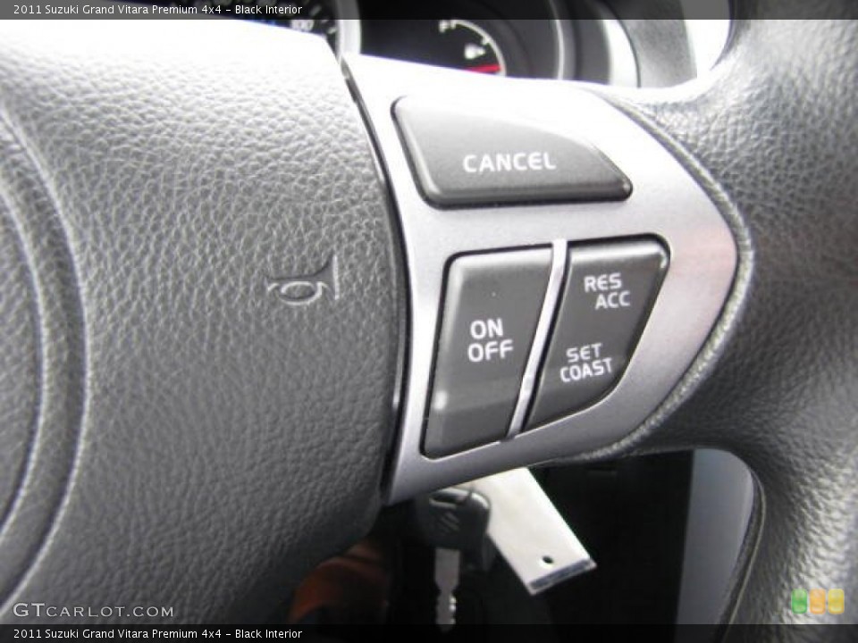 Black Interior Controls for the 2011 Suzuki Grand Vitara Premium 4x4 #82946617