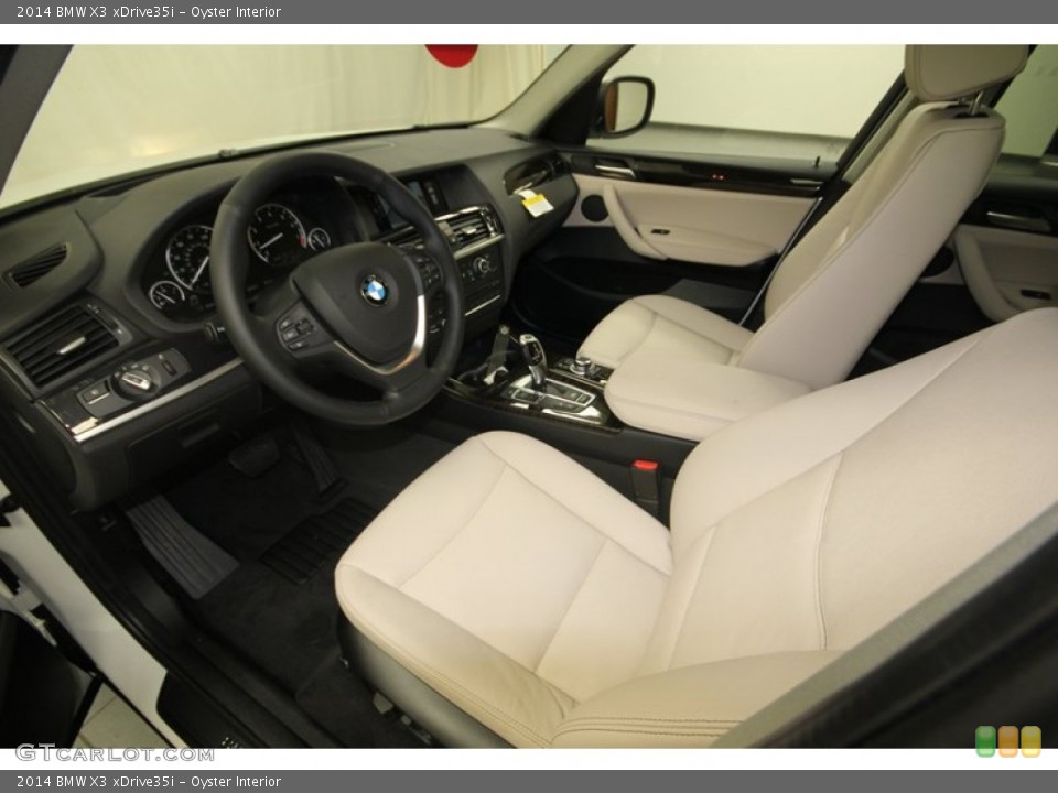 Oyster Interior Prime Interior for the 2014 BMW X3 xDrive35i #82946666