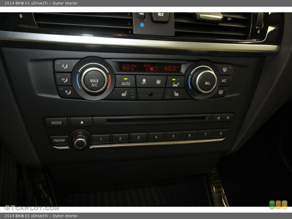 Oyster Interior Controls for the 2014 BMW X3 xDrive35i #82946869