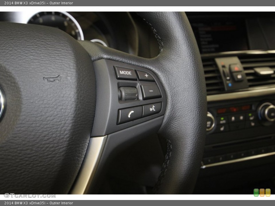 Oyster Interior Controls for the 2014 BMW X3 xDrive35i #82946981