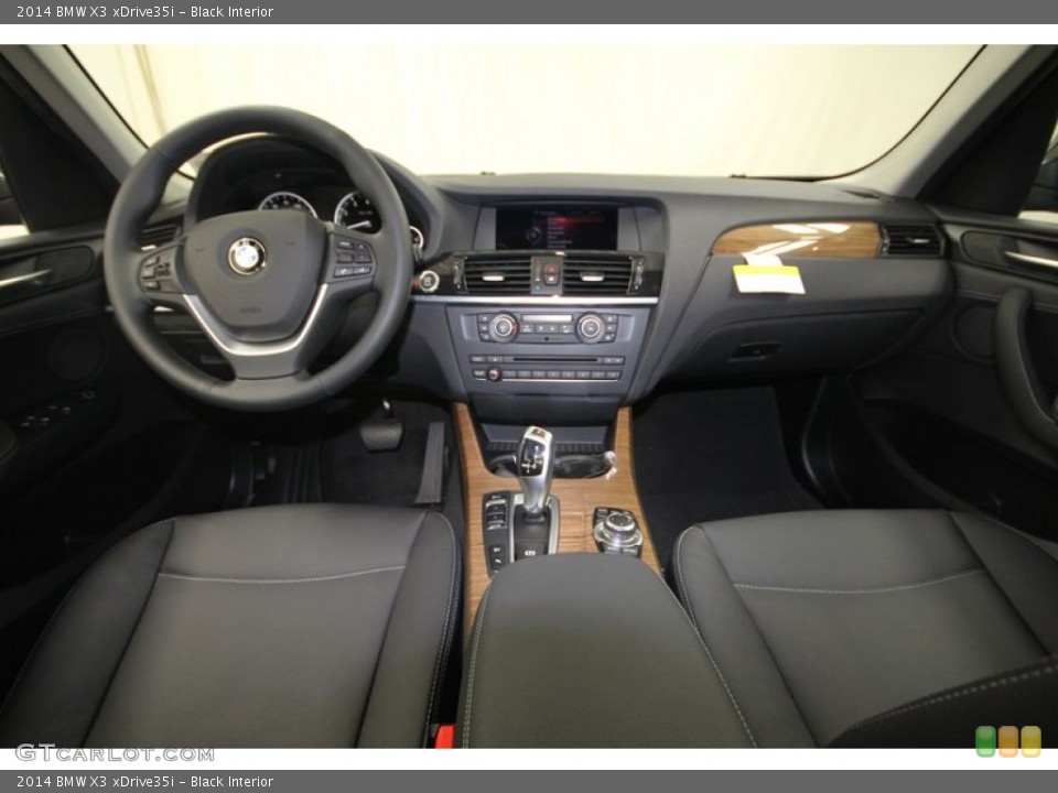 Black Interior Dashboard for the 2014 BMW X3 xDrive35i #82947291