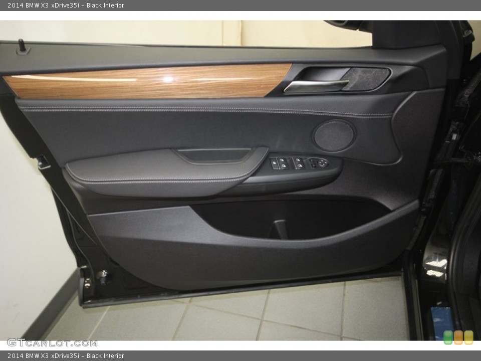Black Interior Door Panel for the 2014 BMW X3 xDrive35i #82947481