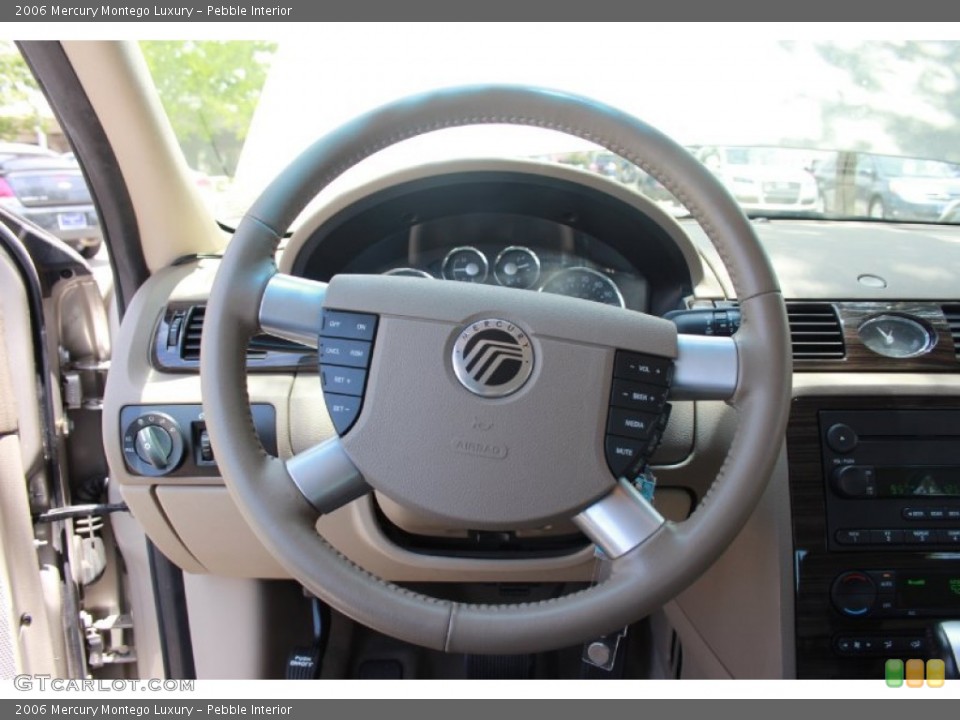Pebble Interior Steering Wheel for the 2006 Mercury Montego Luxury #82949704