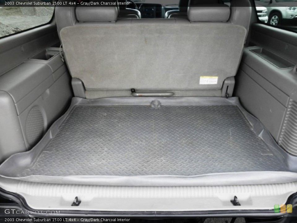 Gray/Dark Charcoal Interior Trunk for the 2003 Chevrolet Suburban 1500 LT 4x4 #82952490