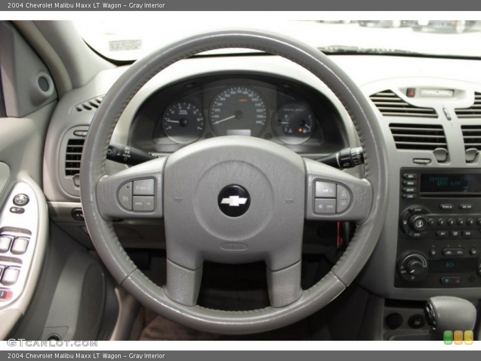 Gray Interior Steering Wheel for the 2004 Chevrolet Malibu Maxx LT Wagon #82952499