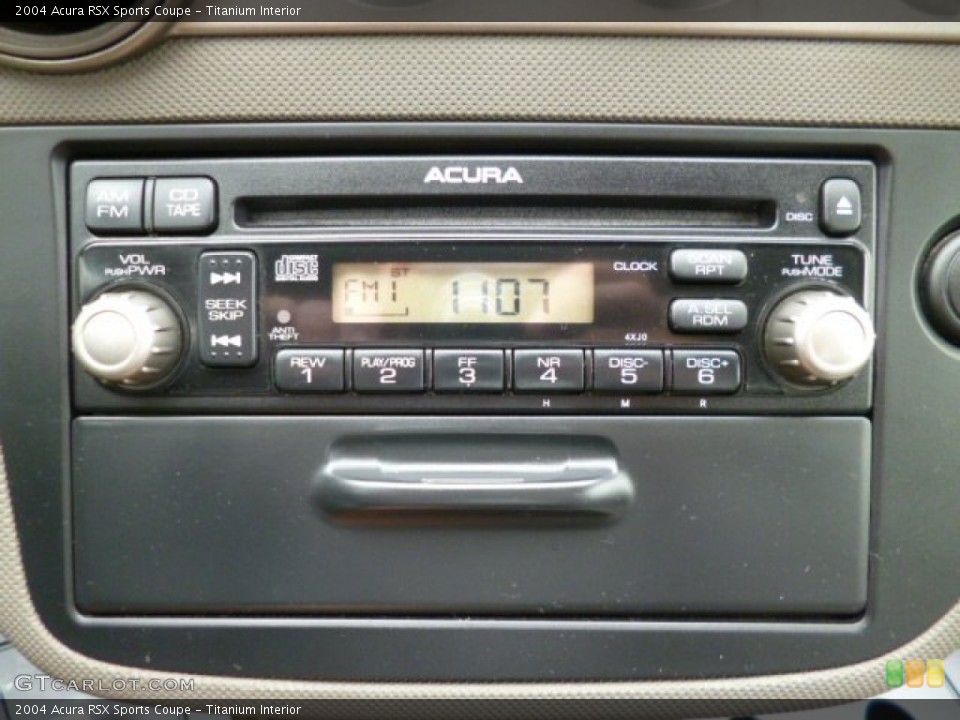 Titanium Interior Audio System for the 2004 Acura RSX Sports Coupe #82953216