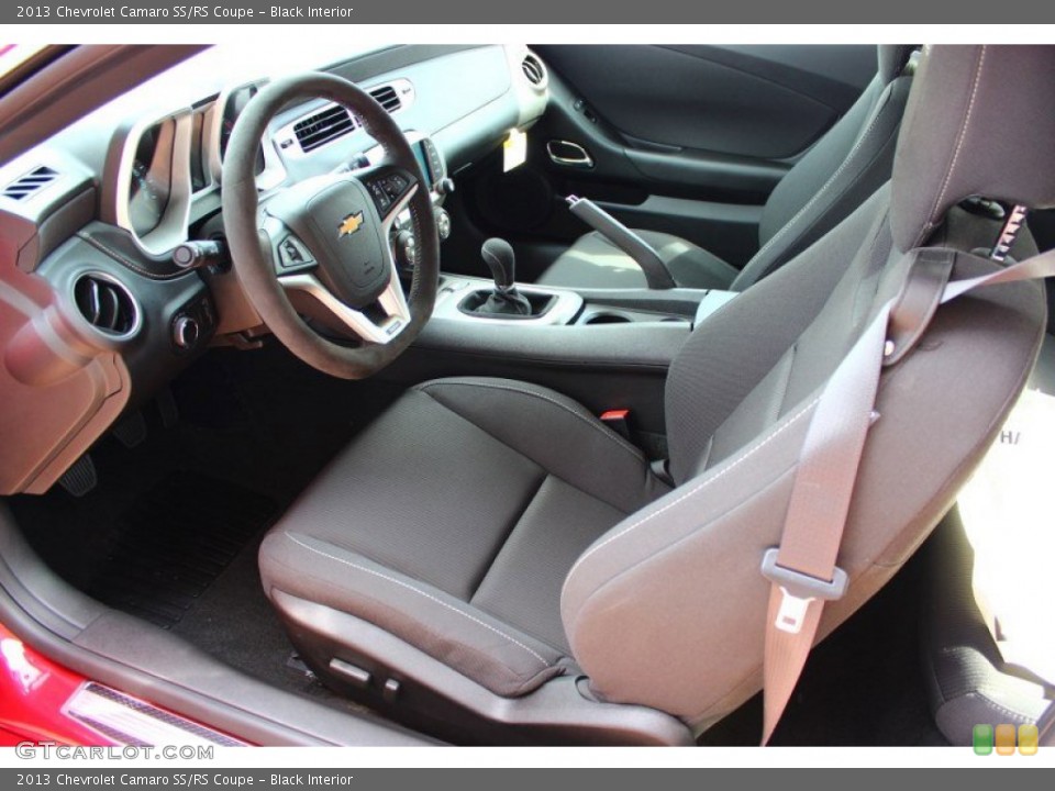 Black Interior Prime Interior for the 2013 Chevrolet Camaro SS/RS Coupe #82953680