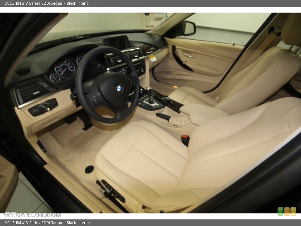 Black Interior Photo for the 2013 BMW 3 Series 320i Sedan #82953706