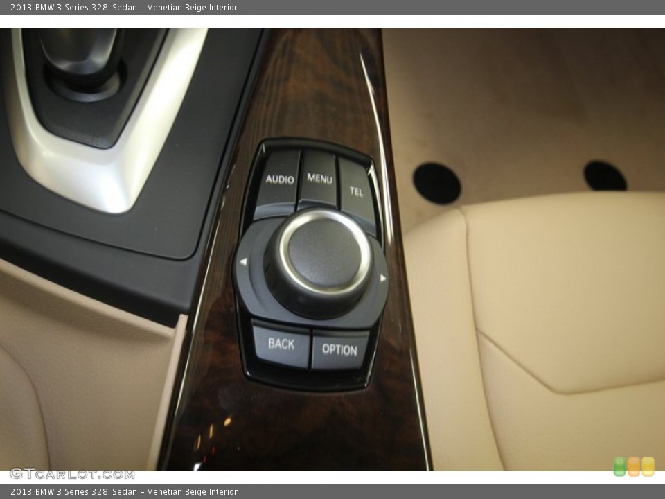 Venetian Beige Interior Controls for the 2013 BMW 3 Series 328i Sedan #82954594