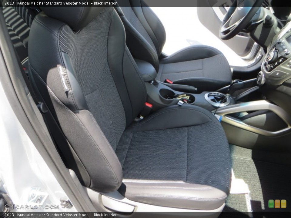 Black Interior Front Seat for the 2013 Hyundai Veloster  #82955104