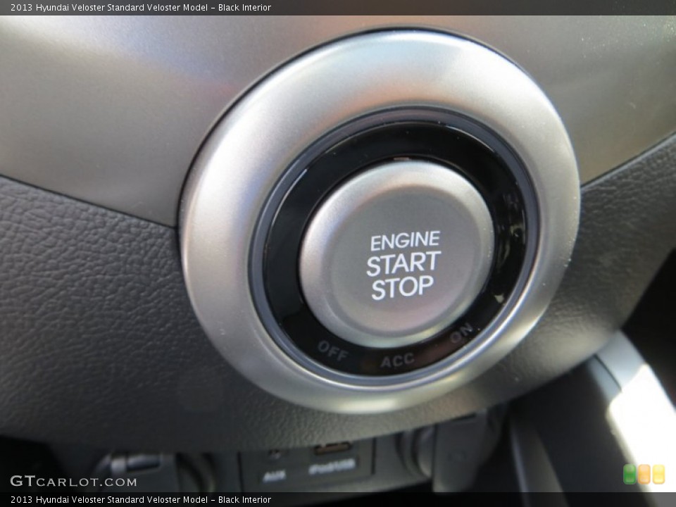 Black Interior Controls for the 2013 Hyundai Veloster  #82955434