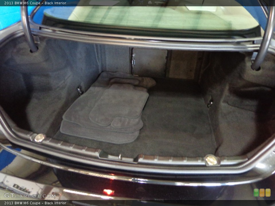 Black Interior Trunk for the 2013 BMW M6 Coupe #82955484