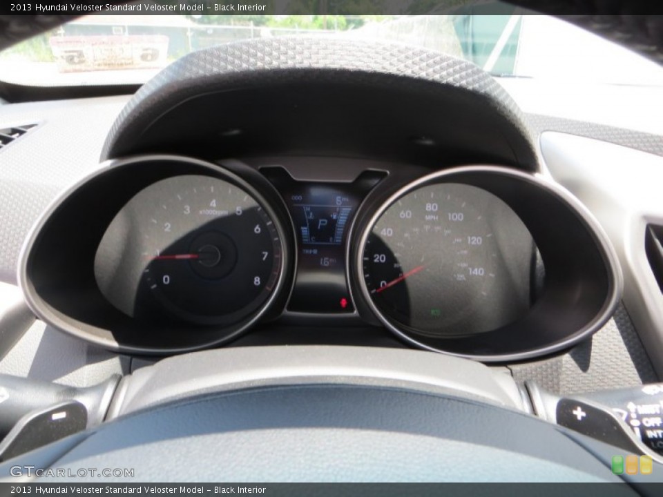 Black Interior Gauges for the 2013 Hyundai Veloster  #82955506