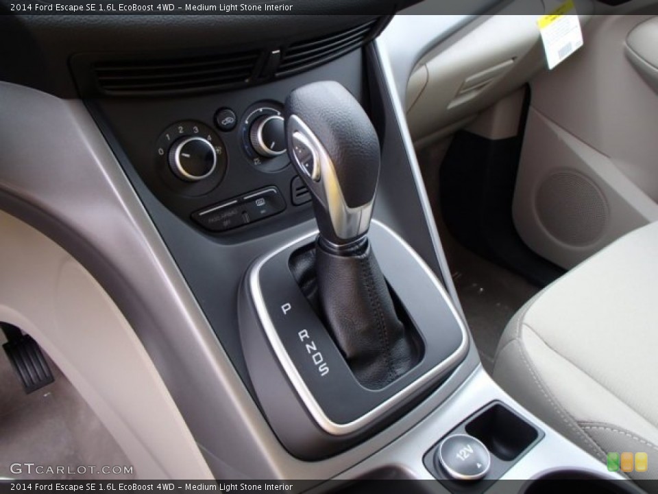 Medium Light Stone Interior Transmission for the 2014 Ford Escape SE 1.6L EcoBoost 4WD #82958083