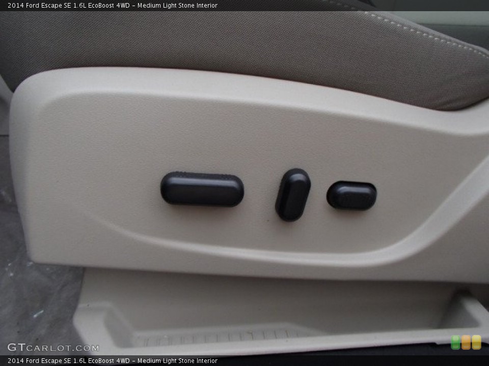 Medium Light Stone Interior Controls for the 2014 Ford Escape SE 1.6L EcoBoost 4WD #82958467
