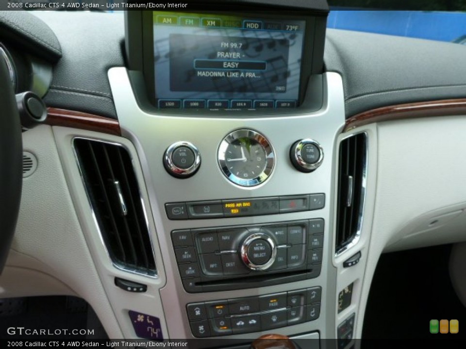 Light Titanium/Ebony Interior Controls for the 2008 Cadillac CTS 4 AWD Sedan #82962673