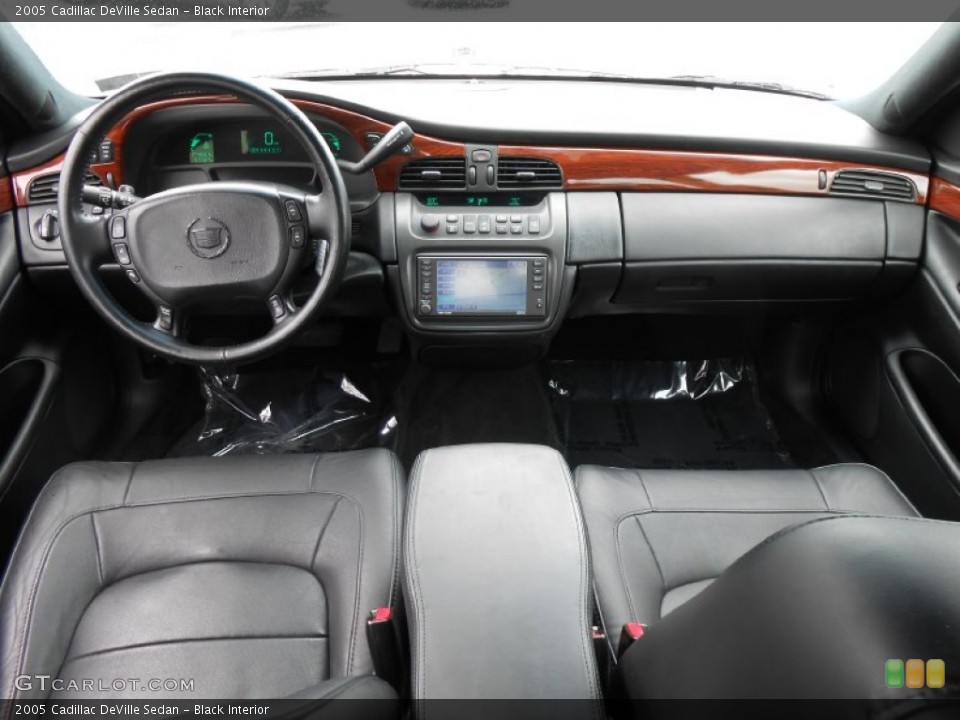 Black Interior Dashboard for the 2005 Cadillac DeVille Sedan #82964146