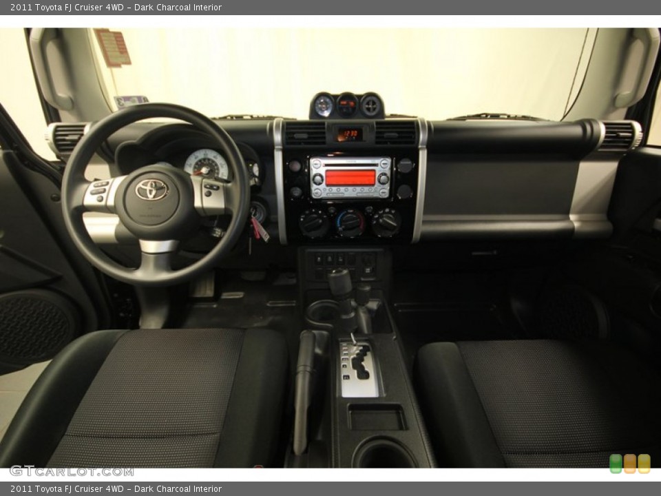 Dark Charcoal Interior Dashboard for the 2011 Toyota FJ Cruiser 4WD #82965544