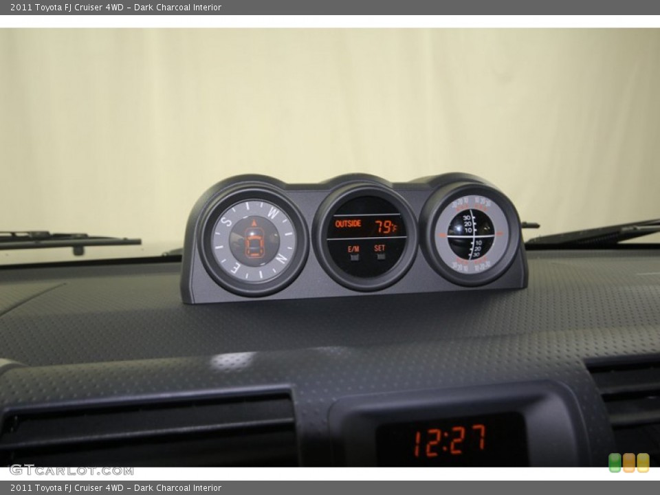 Dark Charcoal Interior Gauges for the 2011 Toyota FJ Cruiser 4WD #82965712