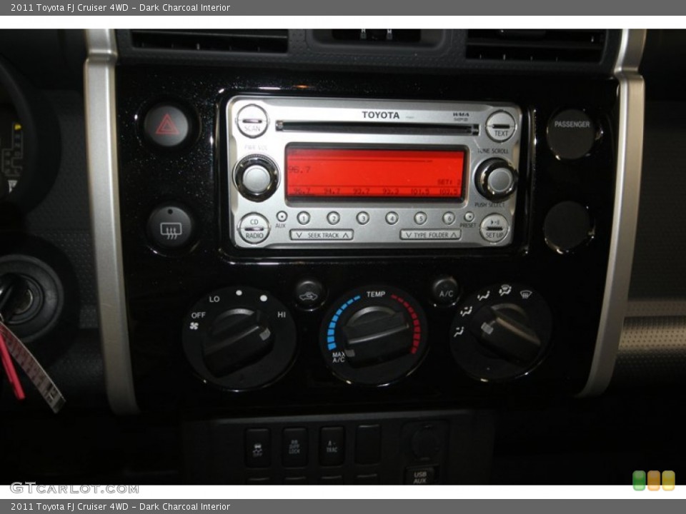 Dark Charcoal Interior Audio System for the 2011 Toyota FJ Cruiser 4WD #82965724